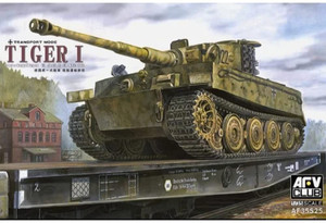 AFV Club - Tiger I Transport Mode 1:35 - AF35S25